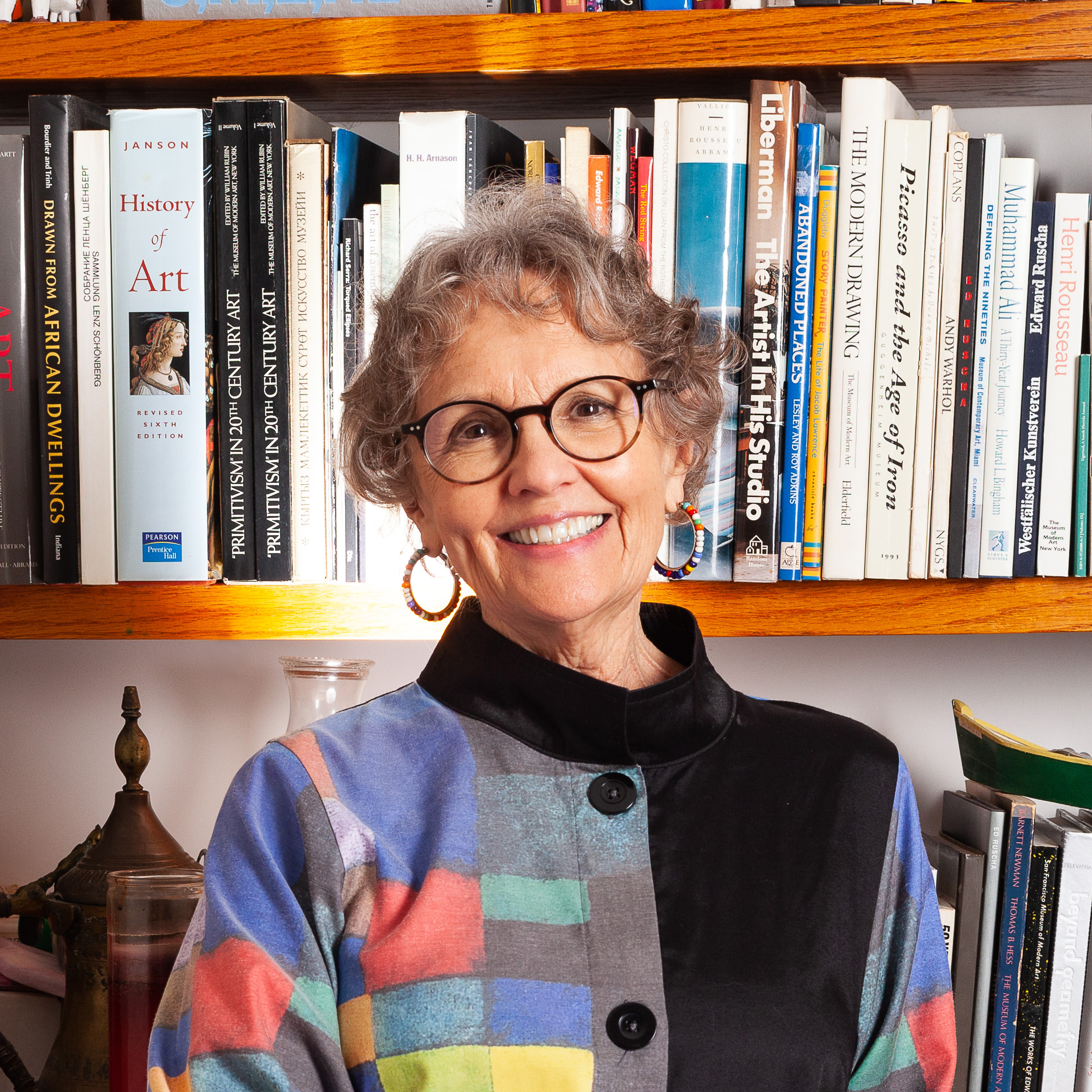 Portrait of Barbara Young, librarian and curator