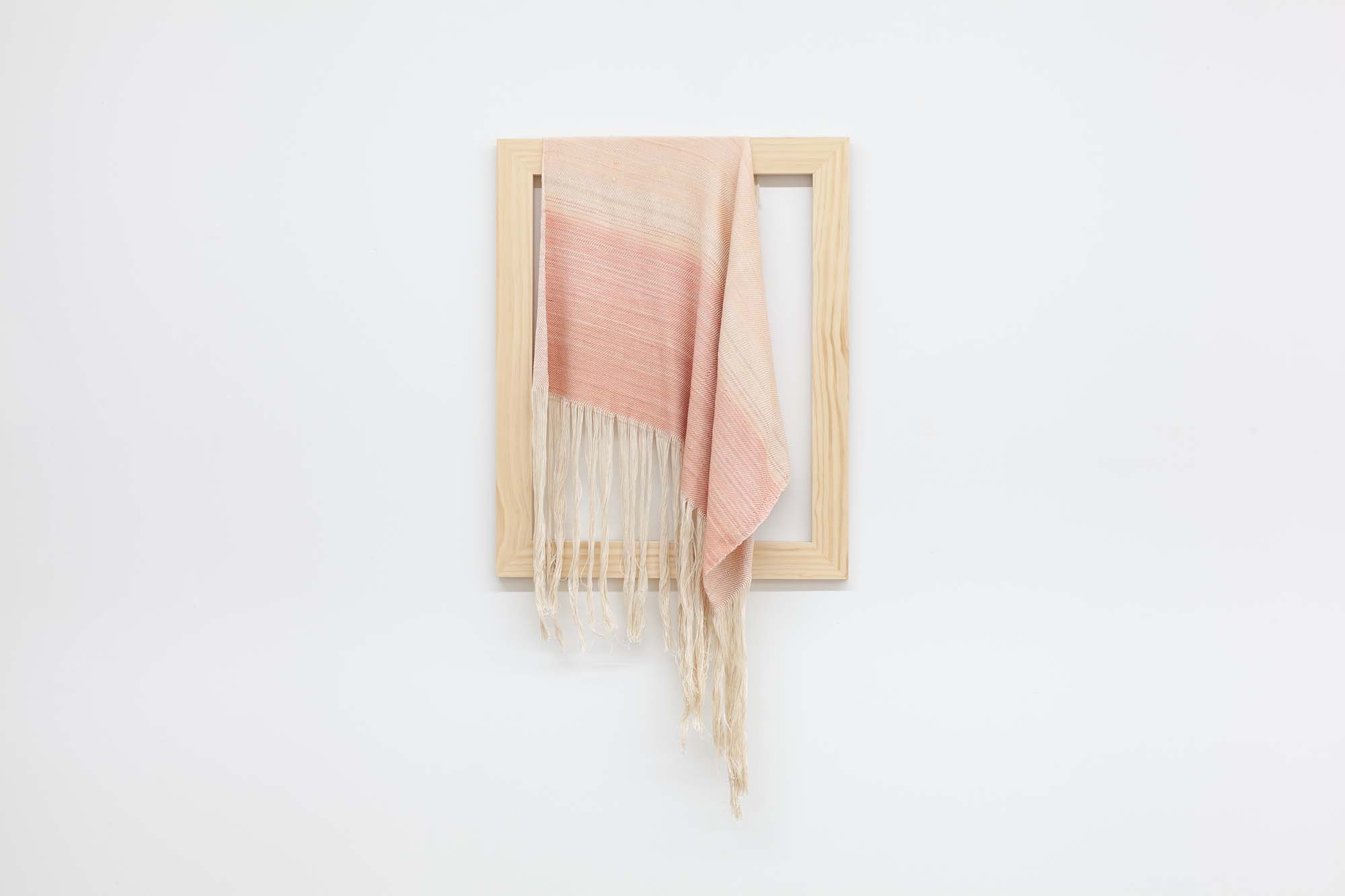 Frances Trombly, Weaving (Falling Madder), 2020